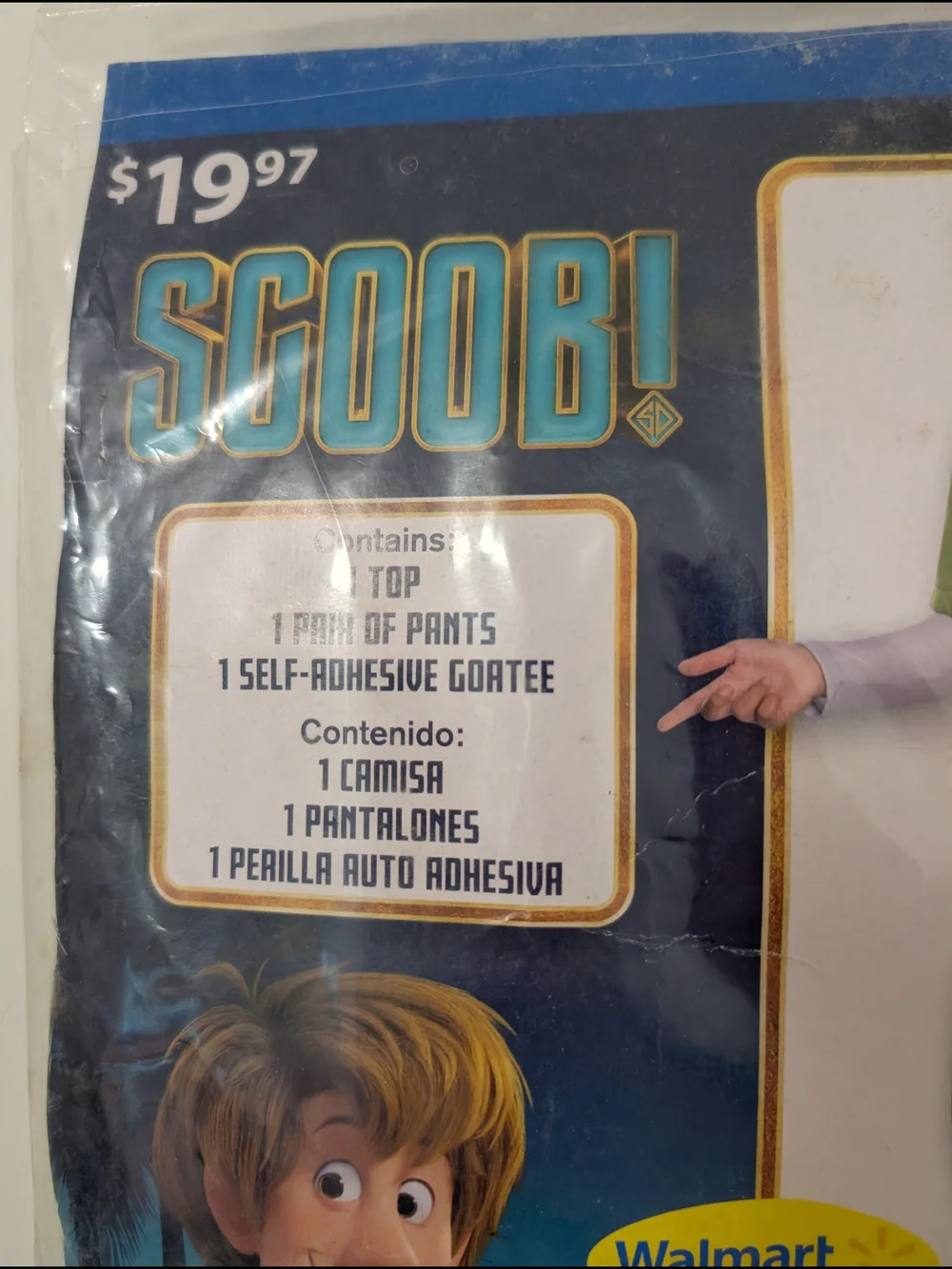 Scooby-Doo Shaggy Kids Halloween Costume (Boy S 4-6)